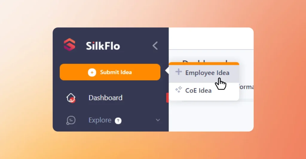 Use SilkFlo as an easily accessible way to capture ideas for AI